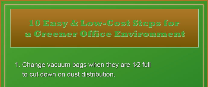 Green cleaning info graphic - green cleaning - the 10 best ways for green commercial cleaning